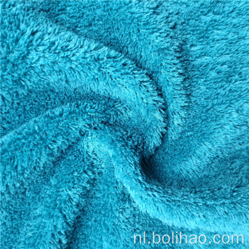 Geverfd Coral Fleece Fabric
